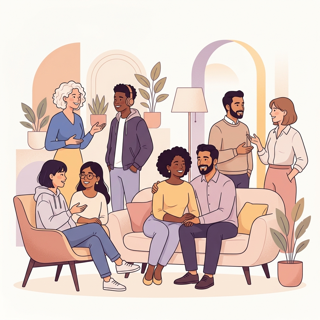 Adolescentes - Adultos - Casais